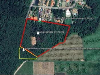 Terreno à venda em leilão