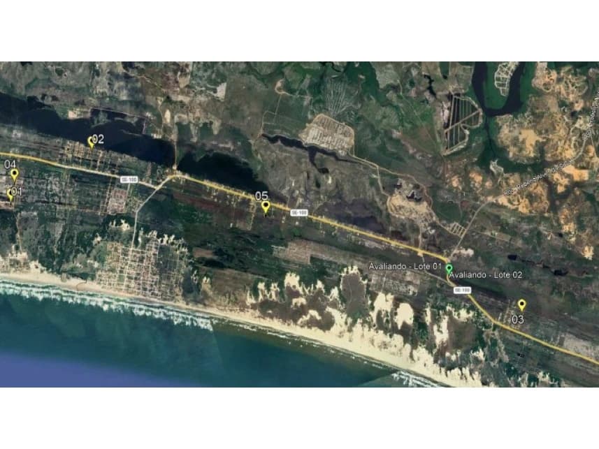 Terreno à venda em leilão