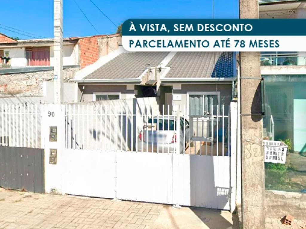 Casa 42 m² - Tatuquara - Curitiba - PR