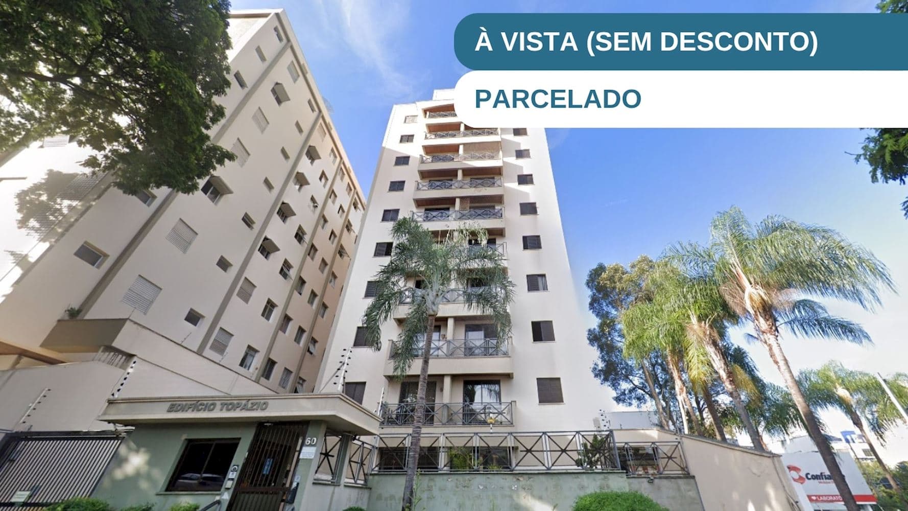 Apartamento no "Edifício Topázio" - Cambuí - Campinas/SP