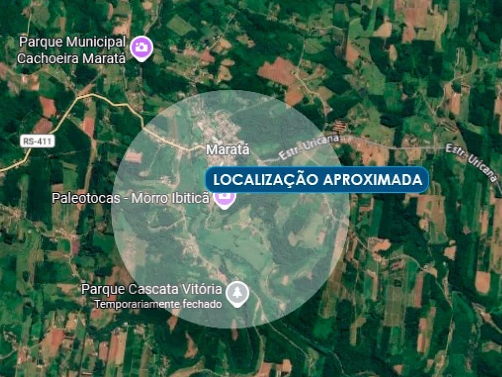 Terreno 7.102 m² (com construções) - Maratá - RS